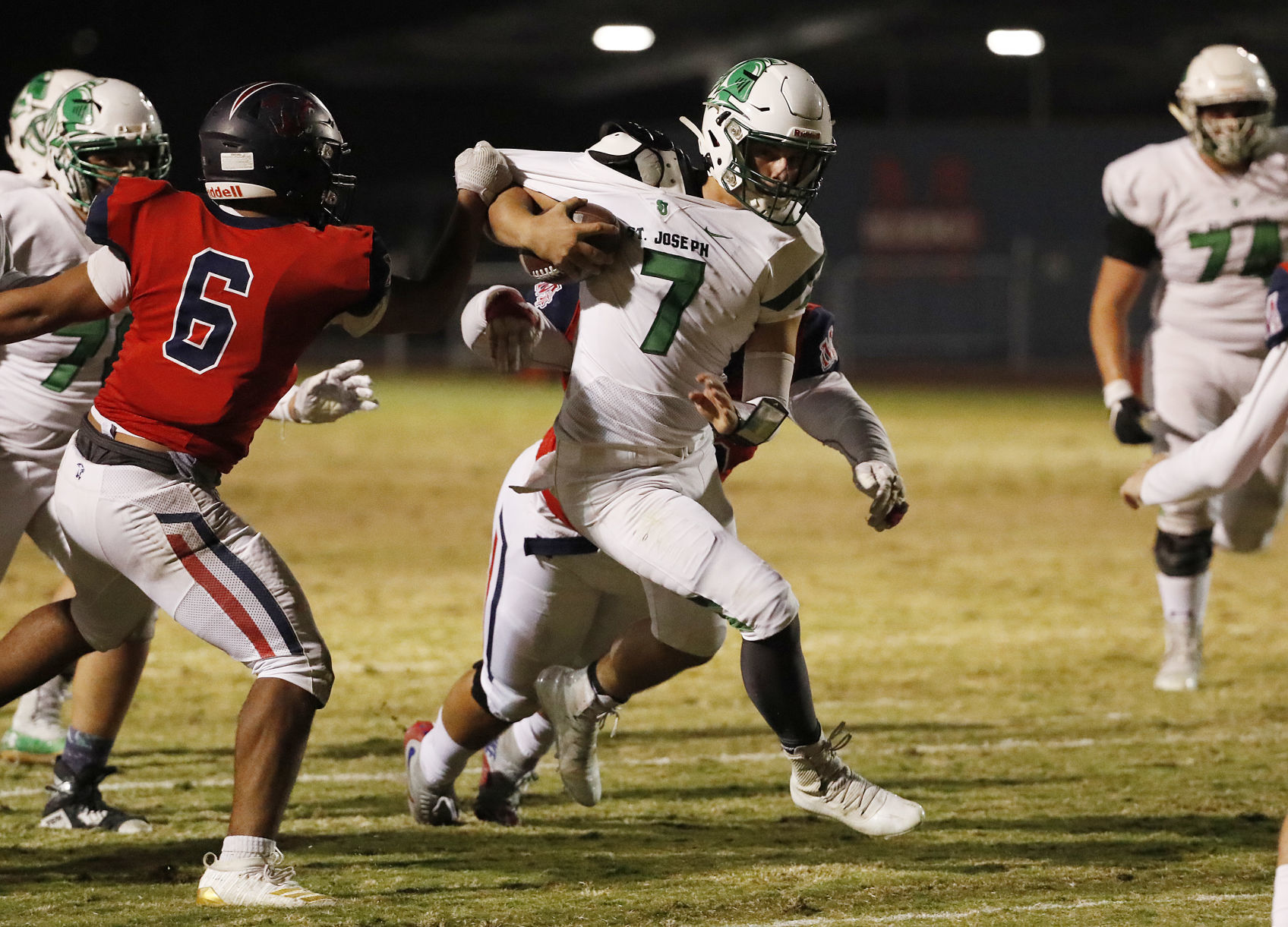 St. Joseph vs San Joaquin Memorial Football